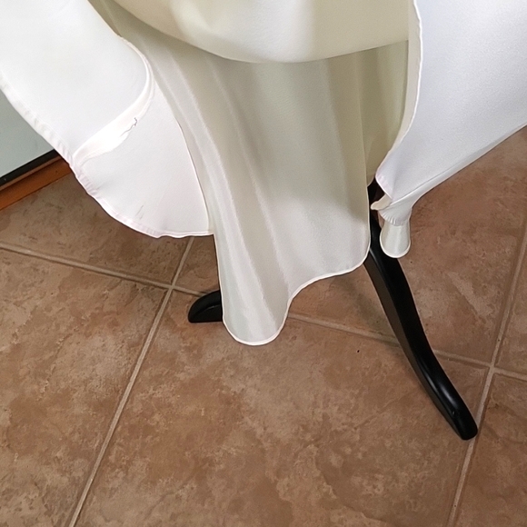 WHBM Ivory Evening Gown - Picture 8 of 9